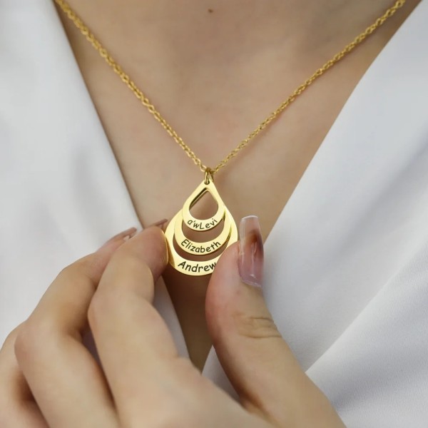 Colar Gota de Amor Personalizado