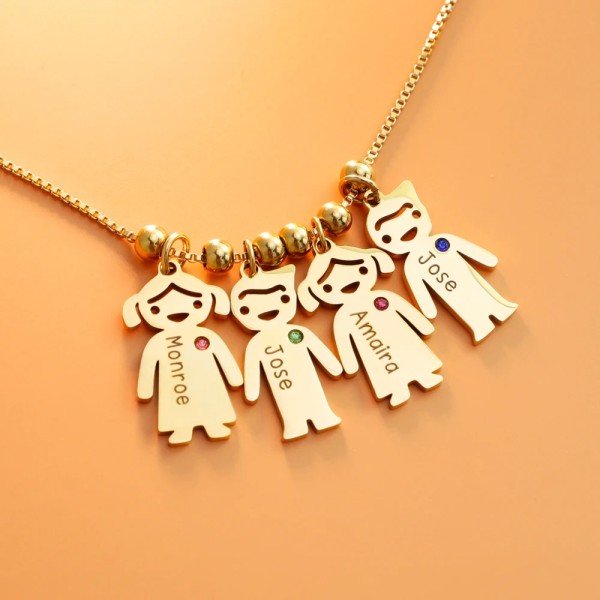 Colar Personalizável com Filhos